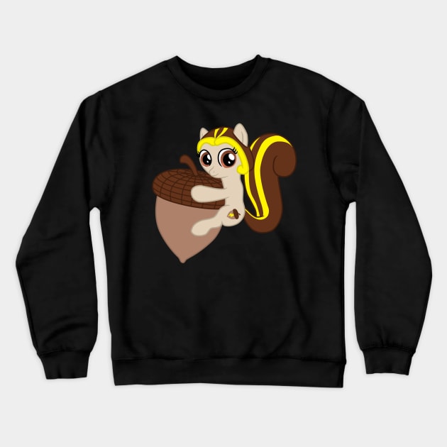 Madcap the Squirrel Pony Crewneck Sweatshirt by StarkContrast